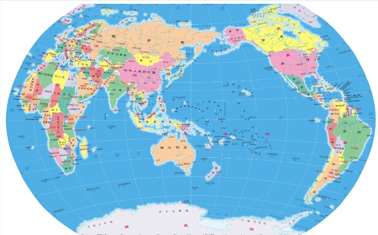 世界地图高清30亿像素
