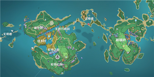 原神稻妻有多少岛屿原神稻妻地图岛屿数量介绍
