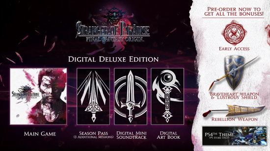 《最终幻想起源》公布数字豪华版预告 3月18日发售